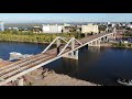 Строительство Фрунзенского моста г.Самара / сентябрь 2018 / bridge construction