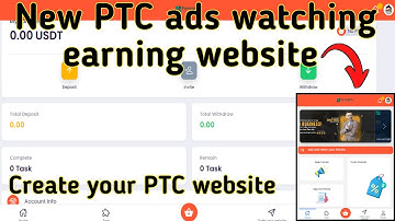 Create your own pyple PTC ads watching earning website | ptc website script