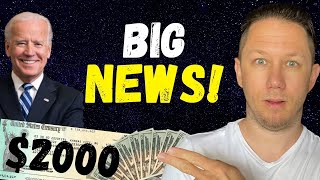 FINALLY!! $2000 Third Stimulus Check Update + NEW EXECUTIVE ORDERS!!