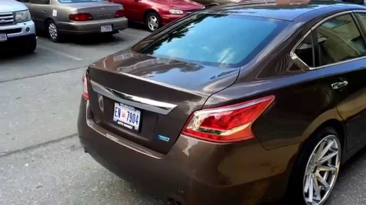 Best Looking 2013 Altima riding on 20' Staggered Rohana Pt ...