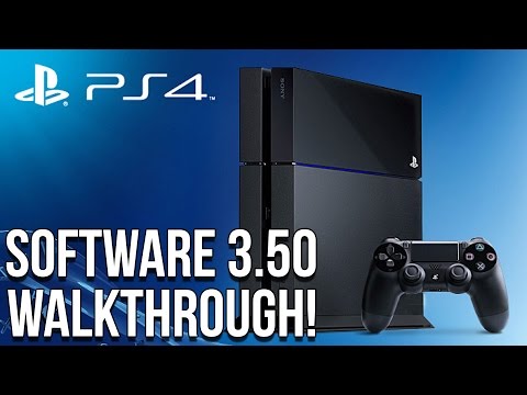 PS4 3.50 Update Walkthrough! - All The New Features in 3.5!