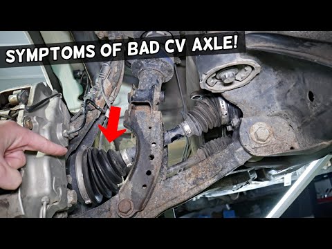 SYMPTOMS OF BAD CV AXLE SHAFT ON PORSCHE CAYENNE, AUDI Q7, VW TOUAREG