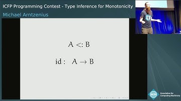 Type Inference for Monotonicity
