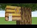 tiny secret house inside a beehive