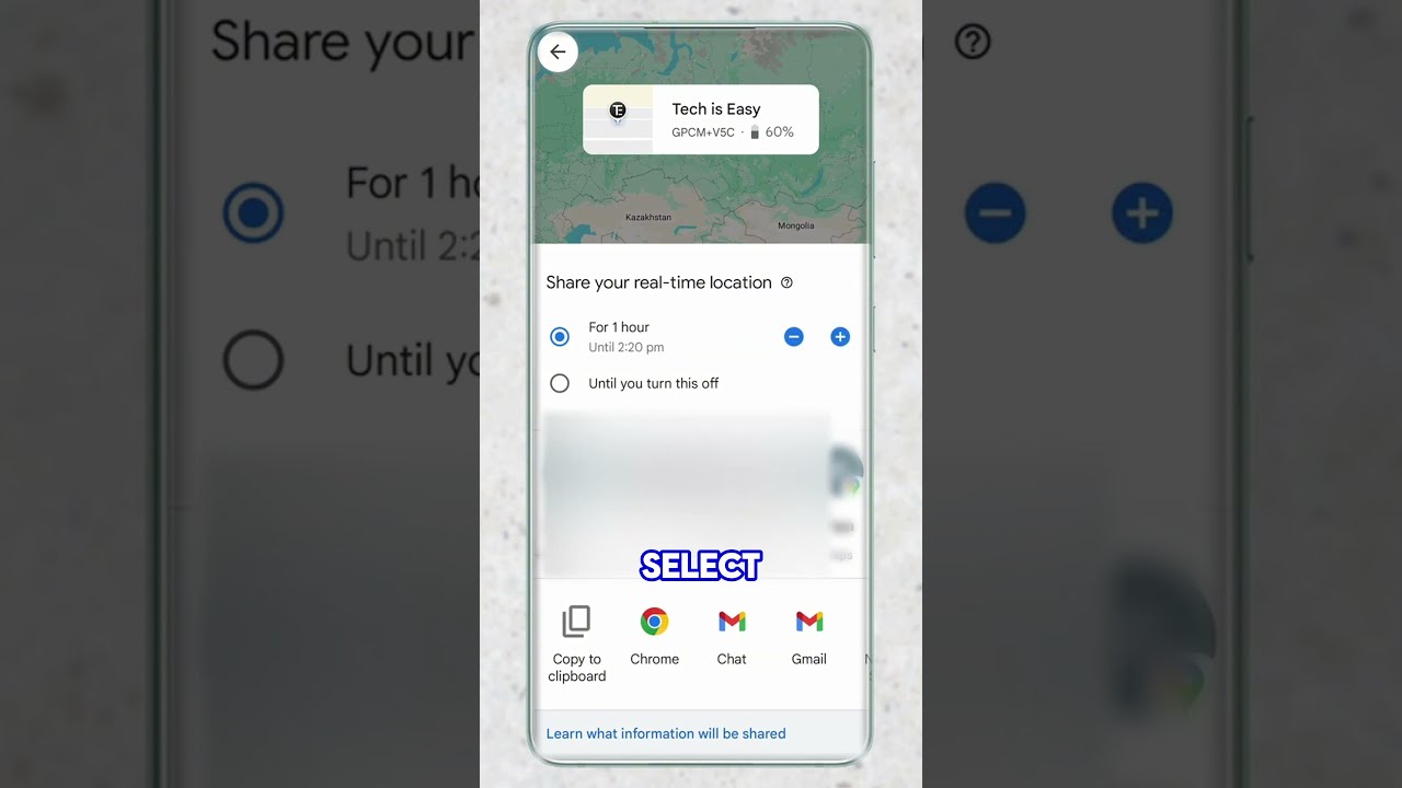 How To Share Live Location In Google Maps