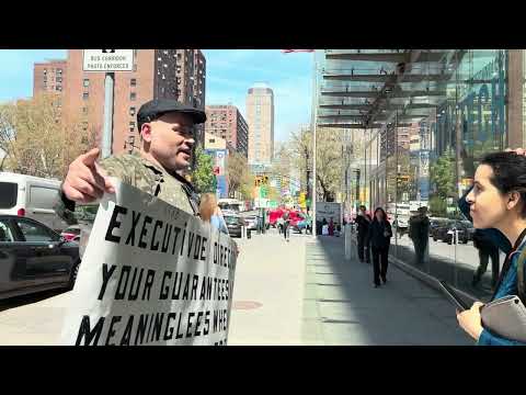 Jonathan Darche Executive Director of CCRB Confronted By Sunset Park Cop Watch 4/14/2026 #nypd 
