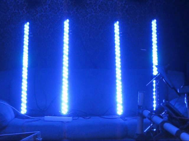POWER LIGHTING BARRE LED 18x3 W RGB