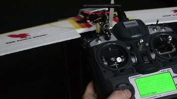 Flying wing elevons setup on Turnigy 9X