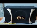 Dũng Thảo Audio - Cấu hình Karaoke Amply TJ Korea H-4000 và loa TJ TSG120