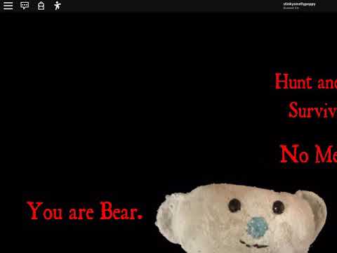 Bear Alpha Playing As Hob Youtube - bear alpha roblox plush robux cheat in roblox