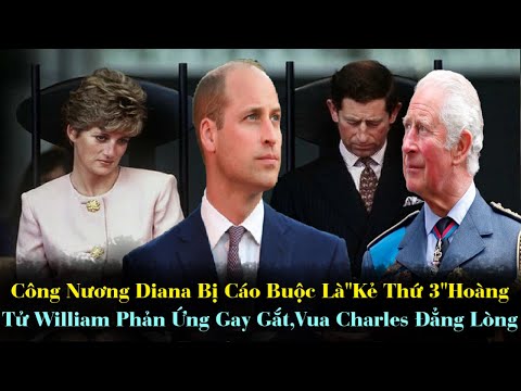 Chuyện Tình Của Công Nương Diana - Công Nương Diana Bị Cáo Buộc Là"Kẻ Thứ 3"Hoàng Tử William Phản Ứng Gay Gắt ,Vua Charles Đẳng Lòng