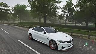 BMW M4 GTS | FORZA HORIZON 4 FREE ROAM DRIVING [Logitech g29 gameplay] screenshot 4