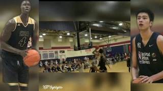 KAI SOTTO VS MAKUR MAKER (matchup in front of NBA SCOUTS)