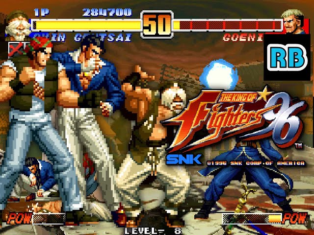 1996 [60fps] The King of Fighters '96 (Asia) Ralf Robert Chin Hardest ALL