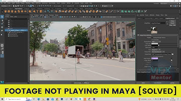 Footage not Playing in MAYA | Problem SOLVED EASY | How to use Footage in Maya for Tracking🔥🔥🔥