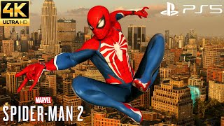 : Marvel's Spider-Man 2 PS5 - Free Roam Gameplay (4K 60FPS)