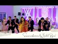 Rojina  brajesh wedding reception dance performances by family members