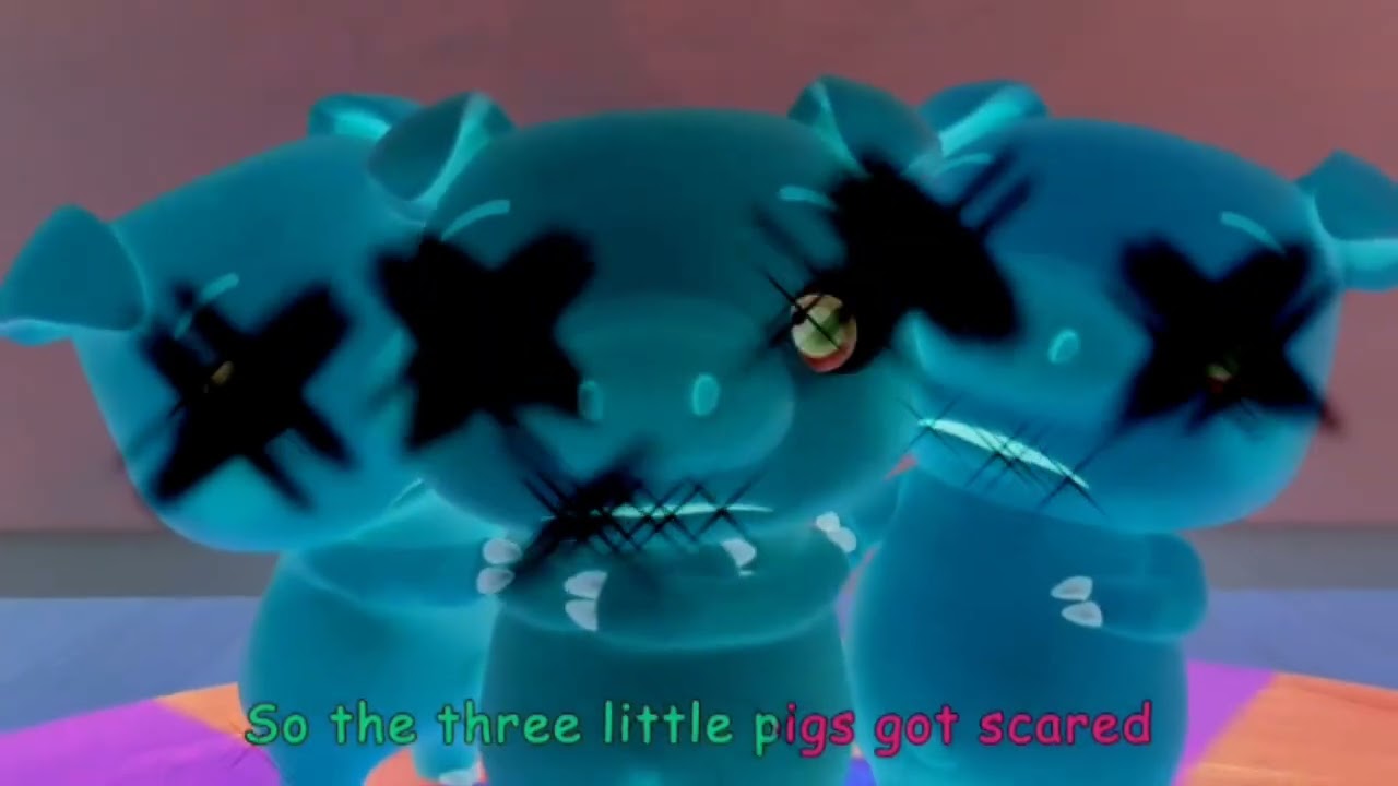 The pigs fight with the wolf ! Sponsored by Klasky Csupo 2001 Effects 