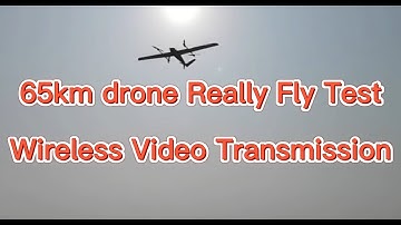 60-80 km wireless video transmitter receiver transmission really flying test #long-distance