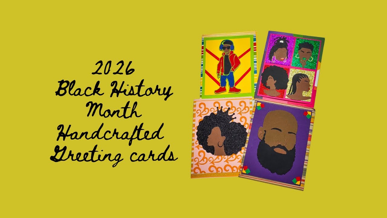 Behind the Scenes: Designing My Black History Month Cards