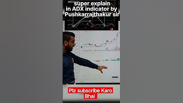 ADX indicator Strategy use  Share Market stock Market  @PushkarRajThakurOfficial  #short