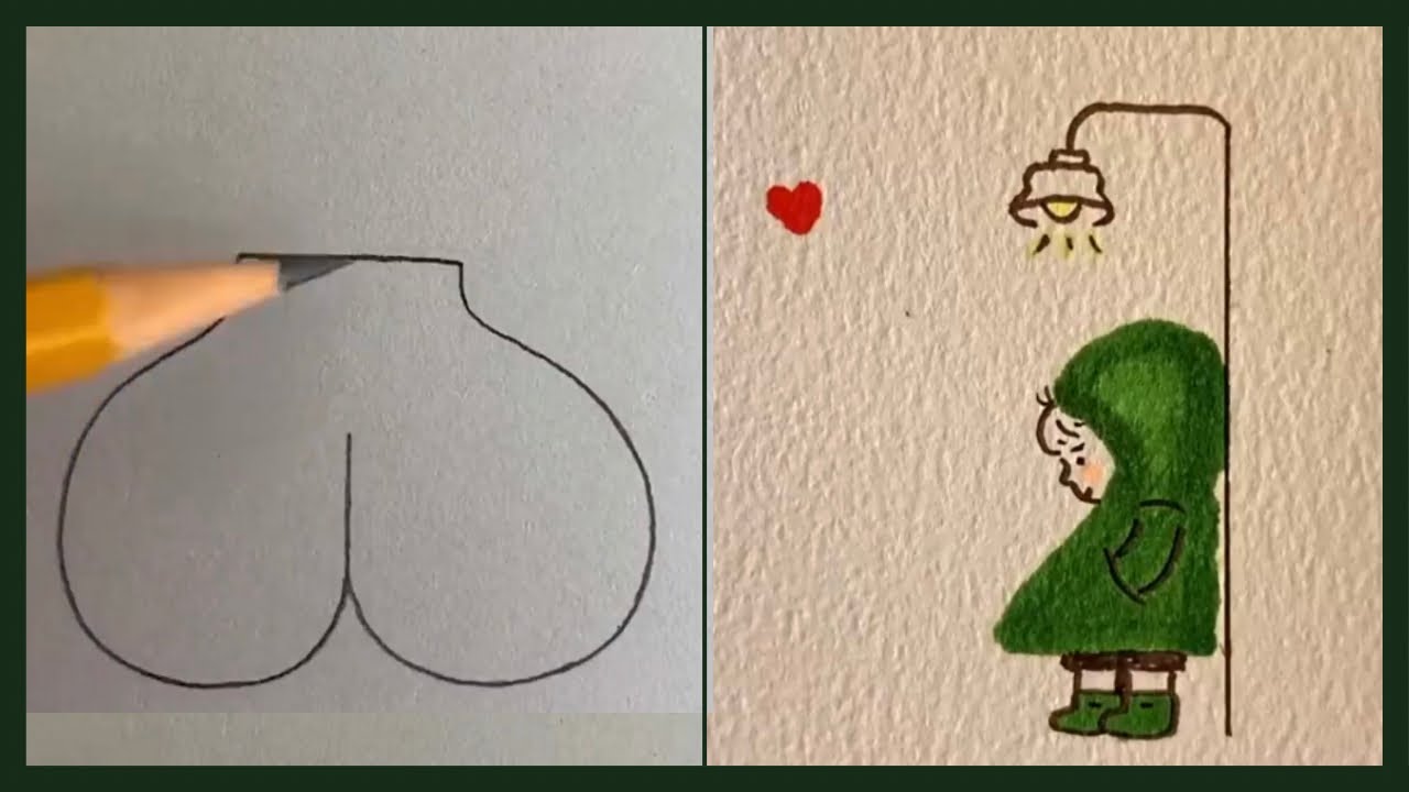 Aprenda a desenhar de forma fácil e rápido. | Dica de desenho. - YouTube