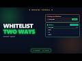 Whitelist a Minecraft Player Two Ways — NovaSync (No Commands)