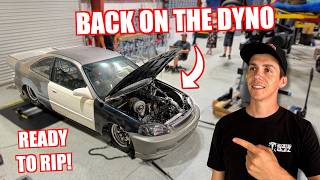 We FINALLY Got The New Setup Working On My 2JZ Drag Civic!