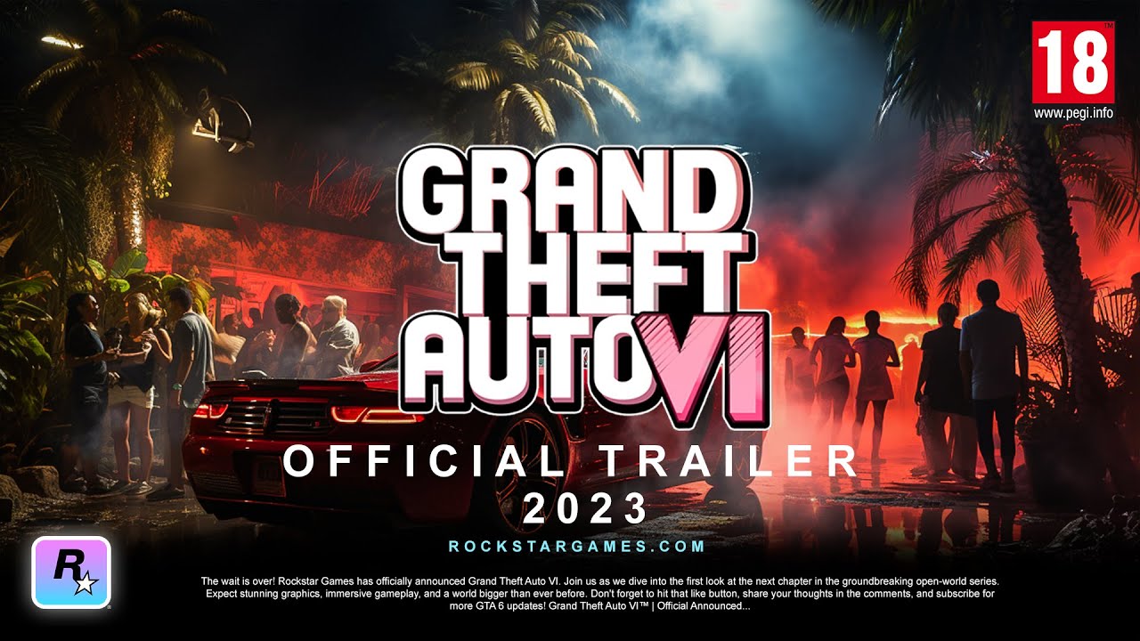 GTA 6 trailer officially announced by Rockstar Games