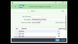 ITEM OR PRODUCT PROPOSAL IN S42020 or ECC