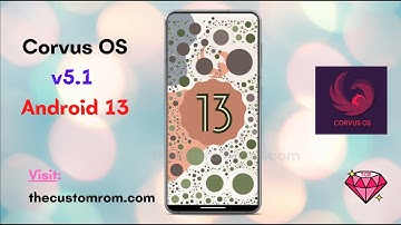 Corvus OS 5.1 with Android 13 Official November Build | Custom Rom