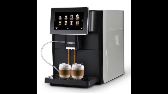 Hipresso Super-automatic Espresso Coffee Machine with Large 7