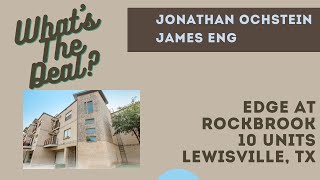 What's the Deal (10 units in Lewisville, TX for Sale)