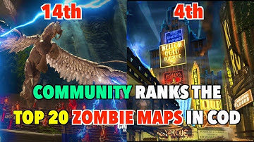 The Community Ranks the TOP 20 COD Zombie Maps of ALL TIME