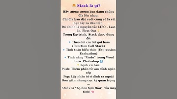 Stack là gì?