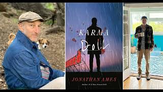 Virtual Memories 625 - Jonathan Ames
Conversation begins at 8:25
Can LA private detective Happy Doll (https://www.hachettebookgroup.com/series/jonathan-ames/the-doll-series/) live up to the Four Noble Truths and escape the cycle of Samsara? Jonathan Ames (https://en.wikipedia.org/wiki/Jonathan_Ames) returns to the show to help answer that question and celebrate his new novel, KARMA DOLL (Mulholland Books, https://bookshop.org/a/4669/9780316576123)! We talk about the joy of reading (& writing) page-turners, how his lead character Happy Doll has evolved over three novels (so far!), what its like bringing Buddhism into a detective novel, and how his (& Happys) LA has changed since he began this series. We get into how he managed to avoid writing about the worst days of the pandemic while keeping Karma Doll contemporary, how writing the Doll novels has affected his understanding of Buddhism, and how hes living up to the lesson he always gave students: write what you love. We also discuss TV writing (Blunt Talk https://www.imdb.com/title/tt4197508 & Bored To Death https://www.imdb.com/title/tt1255913 ) and how it took him away from prose-writing for a decade or so, the need to make art and the transitoriness of bliss, how the LA fires left him driving all over the place like he was in a Lew Archer novel, his fave reads & TV shows, how we both played with dolls as kids in the woods of northern NJ, and a lot more. Follow Jonathan on Bluesky (https://bsky.app/profile/jonathanames.bsky.social) • More info at our site • Support The Virtual Memories Show via Stripe (https://buy.stripe.com/dR603B83MbhS4XS3ce), Patreon (https://patreon.com/vmspod), or Paypal (https://paypal.me/vmspod), and subscribe to our e-newsletter, https://buttondown.email/vmspod
And listen to our 2018 (http://chimeraobscura.com/vm/episode-263-jonathan-ames) and 2022 (http://chimeraobscura.com/vm/episode-503-jonathan-ames) conversations! Virtual Memories 625 - Jonathan Ames