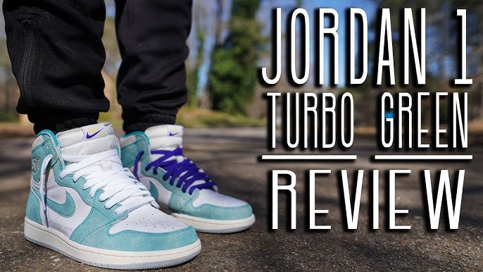 Air Jordan 1 Retro High OG "Turbo Green": Review & On-Feet - YouTube