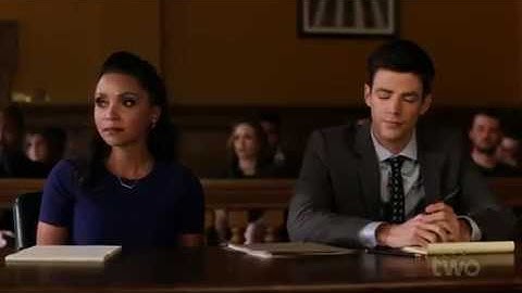 The Flash 4x10 Court Proceedings part 1