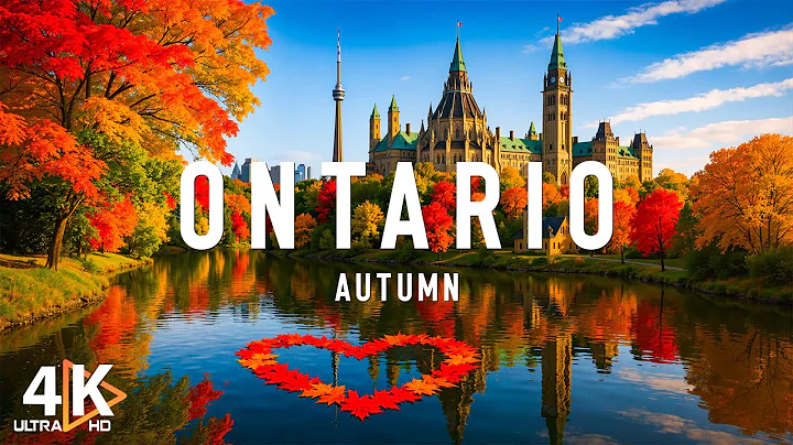 Autumn in Ontario, Canada 4K UHD 🍁 Fiery Maple Forests, Serene Lakes & Charming Heritage Towns