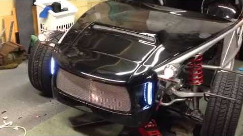 Exocet front lights and indicators