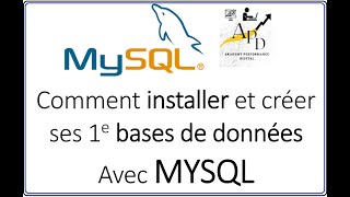 Comment installer et créer ses 1e bases de données Avec MYSQL