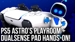 PlayStation 5 Astro's Playroom + DualSense Controller First Look!