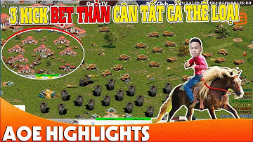 Siêu phẩm BẸT THẦN Minoan cực hay của Chim Sẻ Đi Nắng | AoE Highlight