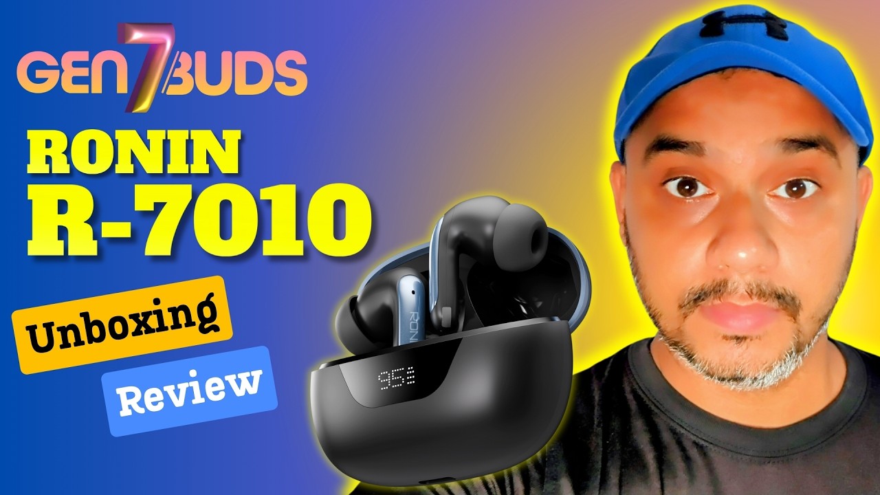 Ronin R-7010 Earbuds - Unboxing & Review - YouTube