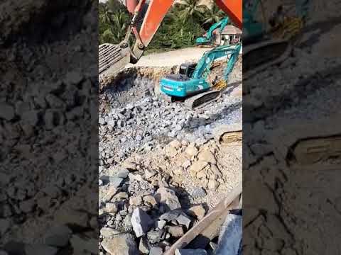 Pengisian Batu Belah Ke mobil