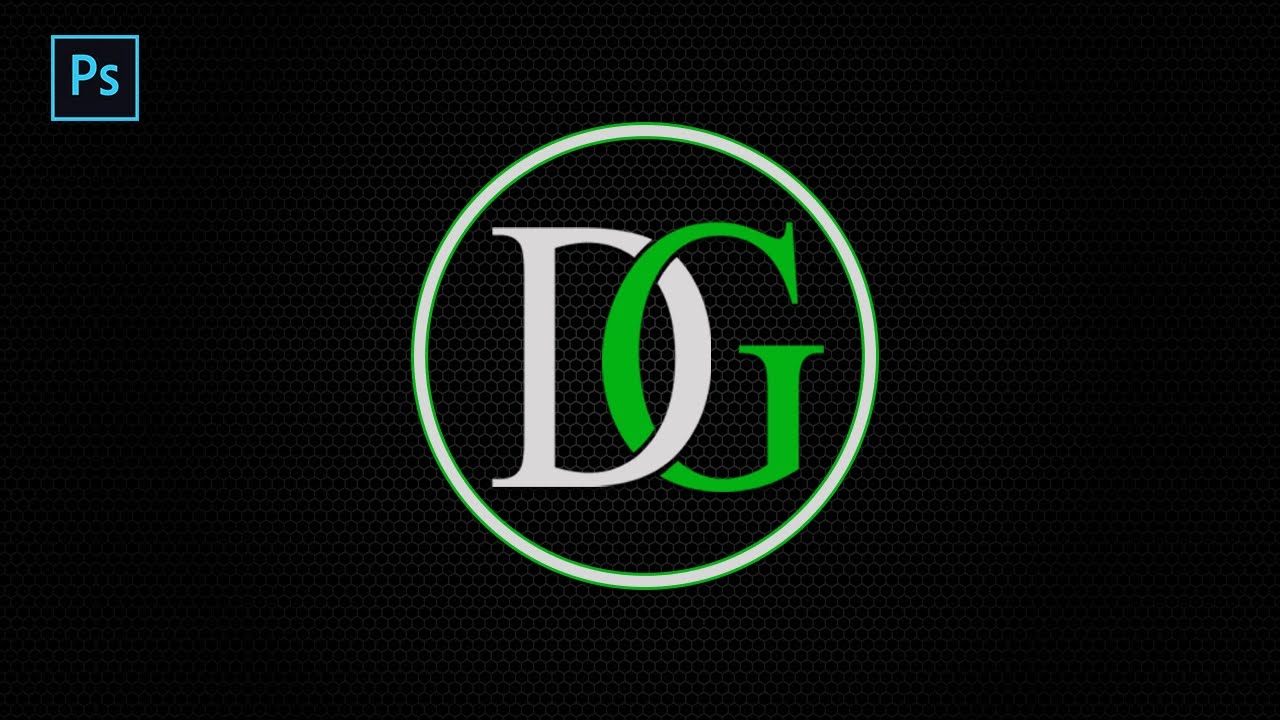 How To Make A Brand Logo In Photoshop | Make YouTube Channel Logo In ...