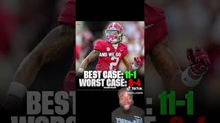 Alabama Football 2026 Ceiling is 11-1, Floor is 8-4 | Domo Breaks It Down