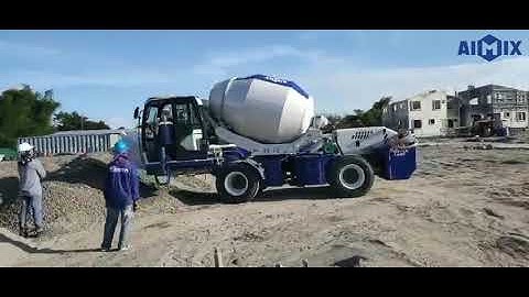 Aimix 2 Sets of Self Loading Concrete Mixers in Bataan Philippines 02