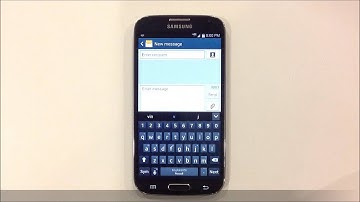 How to Send a Text Message - Samsung Galaxy