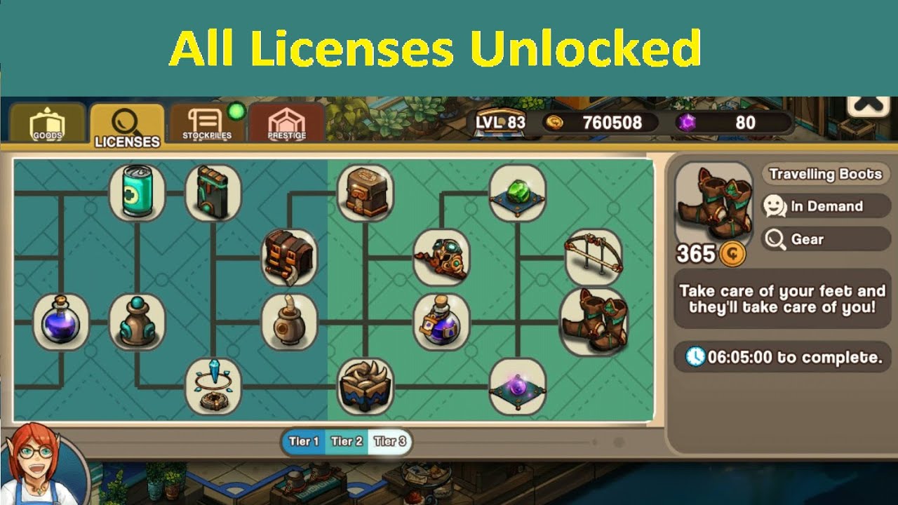 All Licenses Unlocked Tiny Shop Idle Fantasy Shop Simulator YouTube